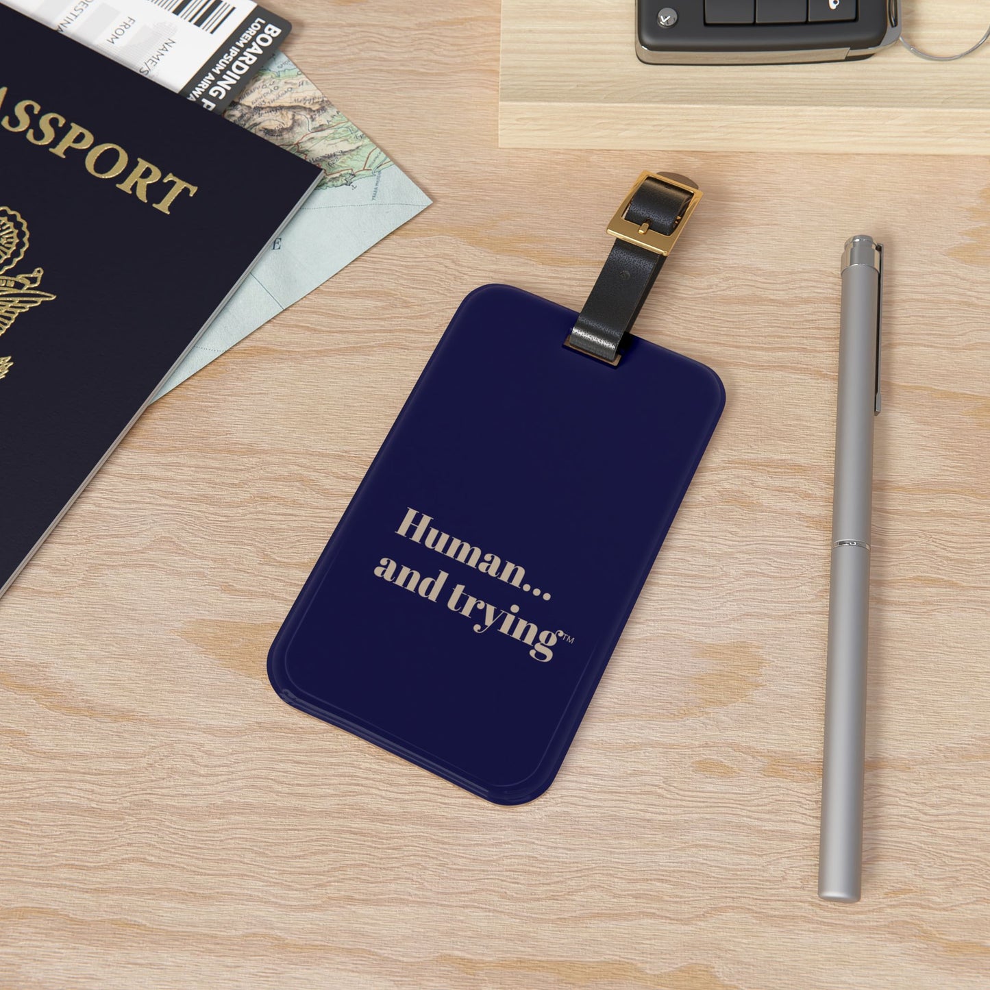 Holiday Luggage Tag — Festive Original Travel ID
