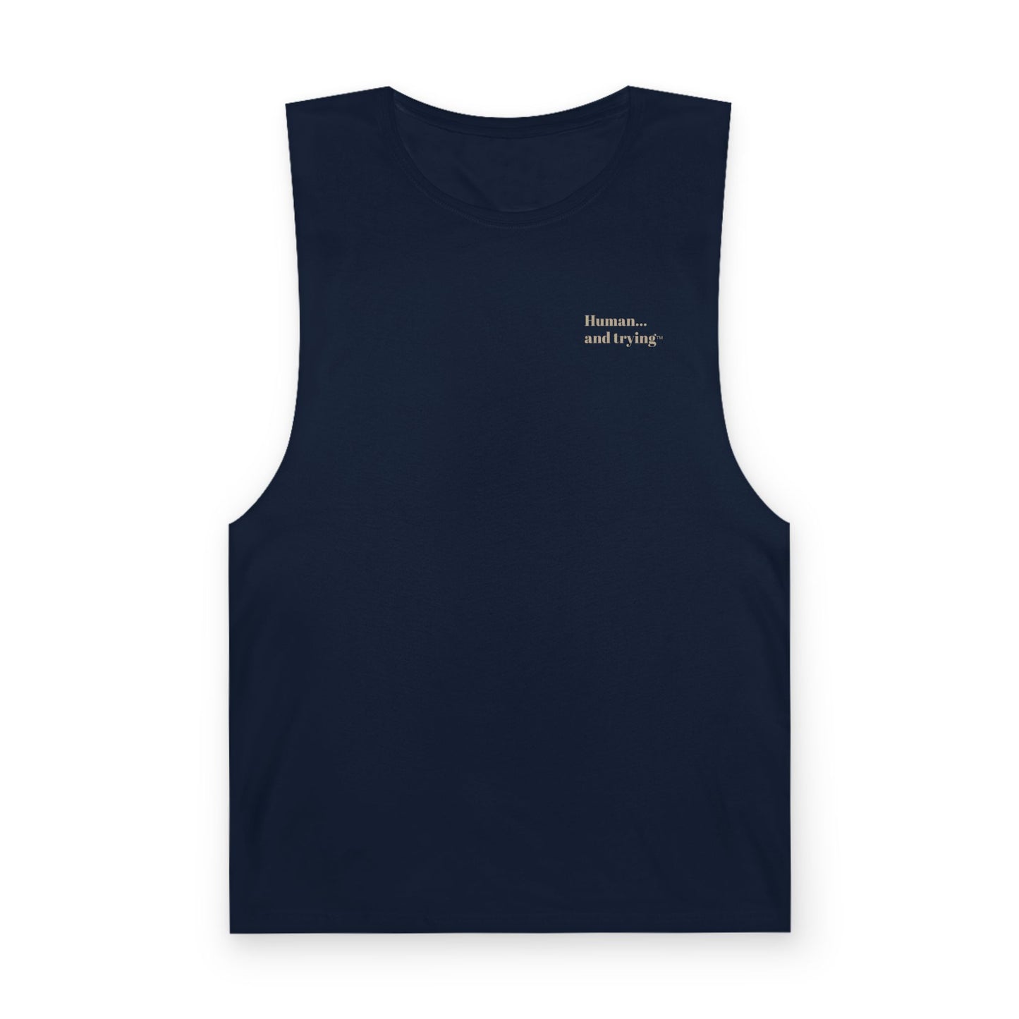 Unisex Tank -"Running on Coffee and Courage"