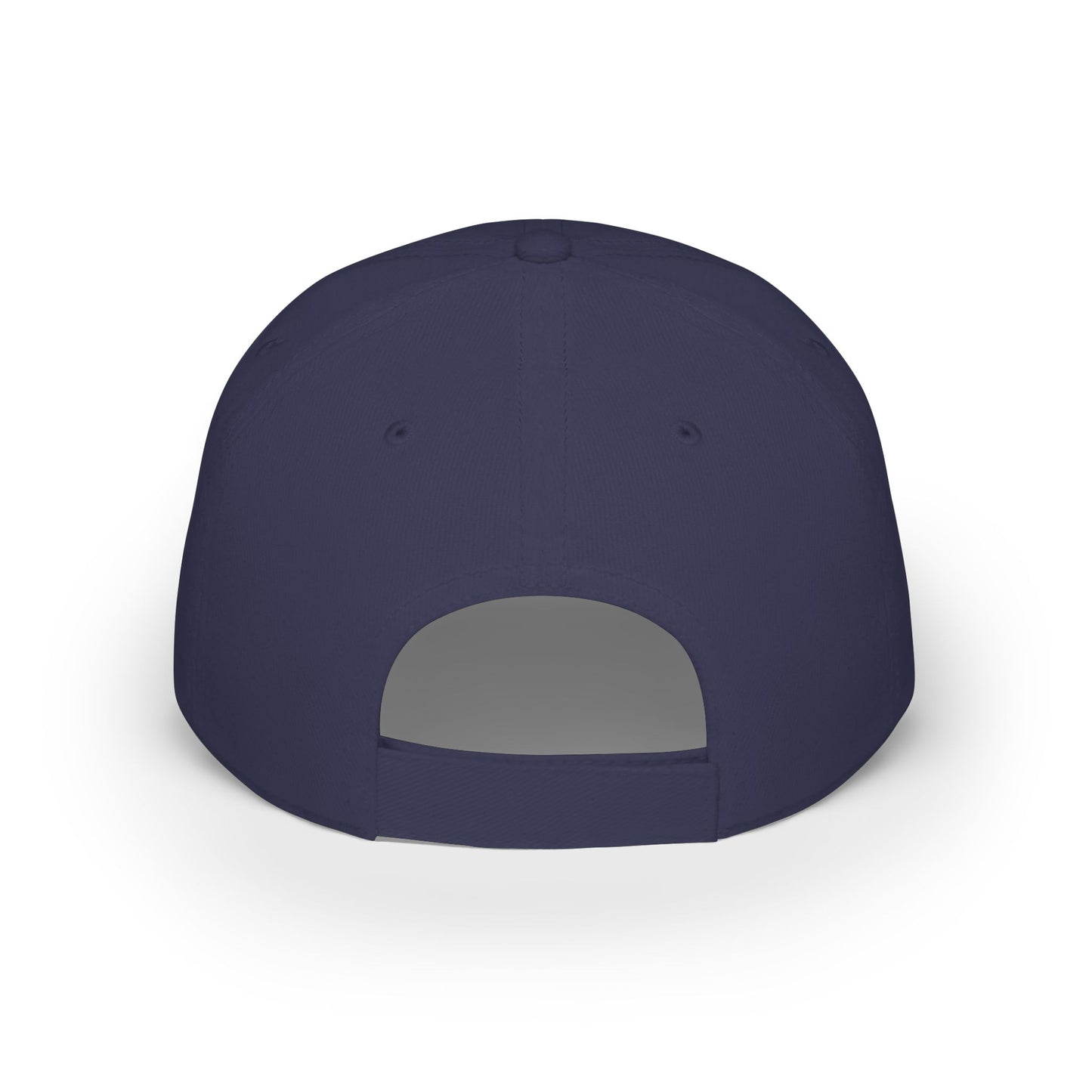 Low Profile Baseball Cap — "Human and trying" Cap