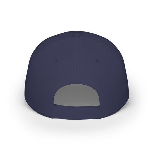 Low Profile Baseball Cap — "Human and trying" Cap
