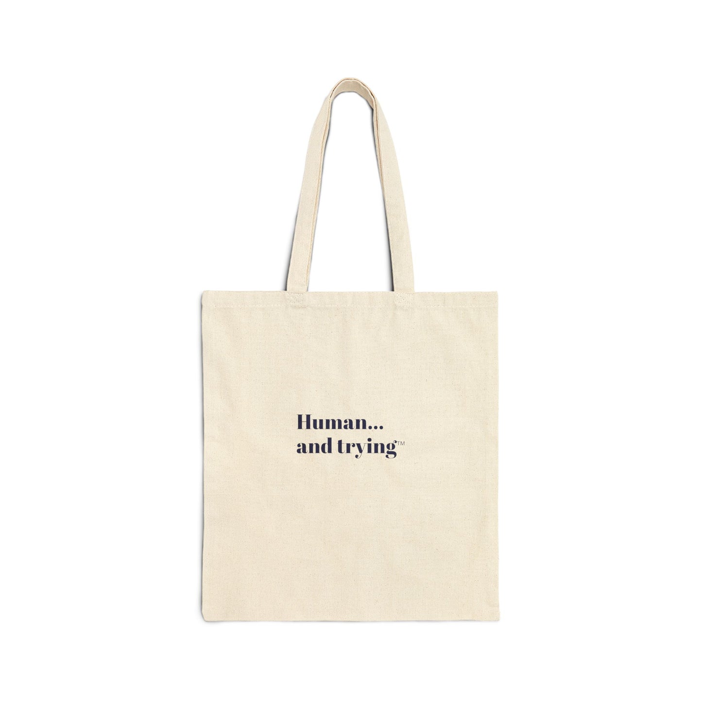 Cotton Canvas Tote Bag