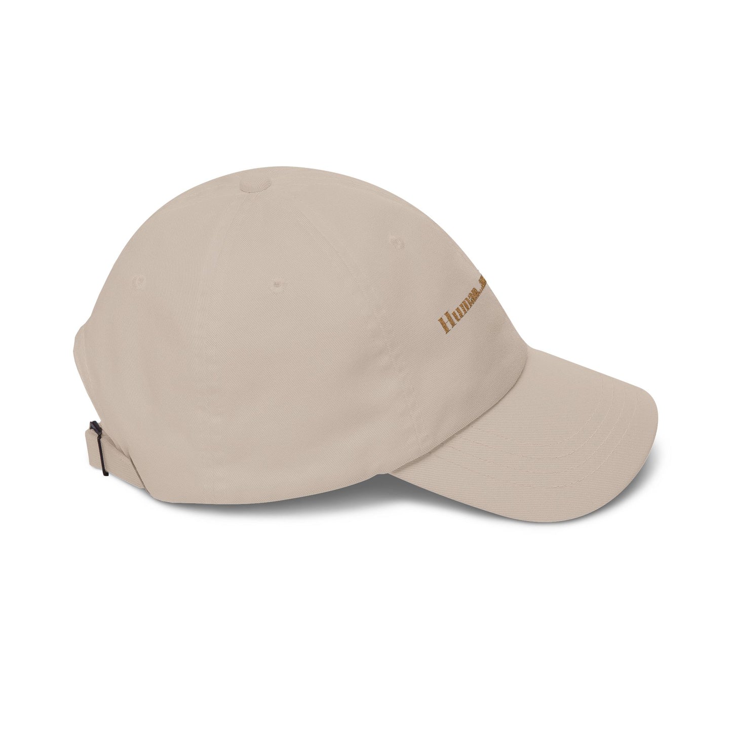 Cap — "Human...and trying" Embroidered Casual Baseball Hat