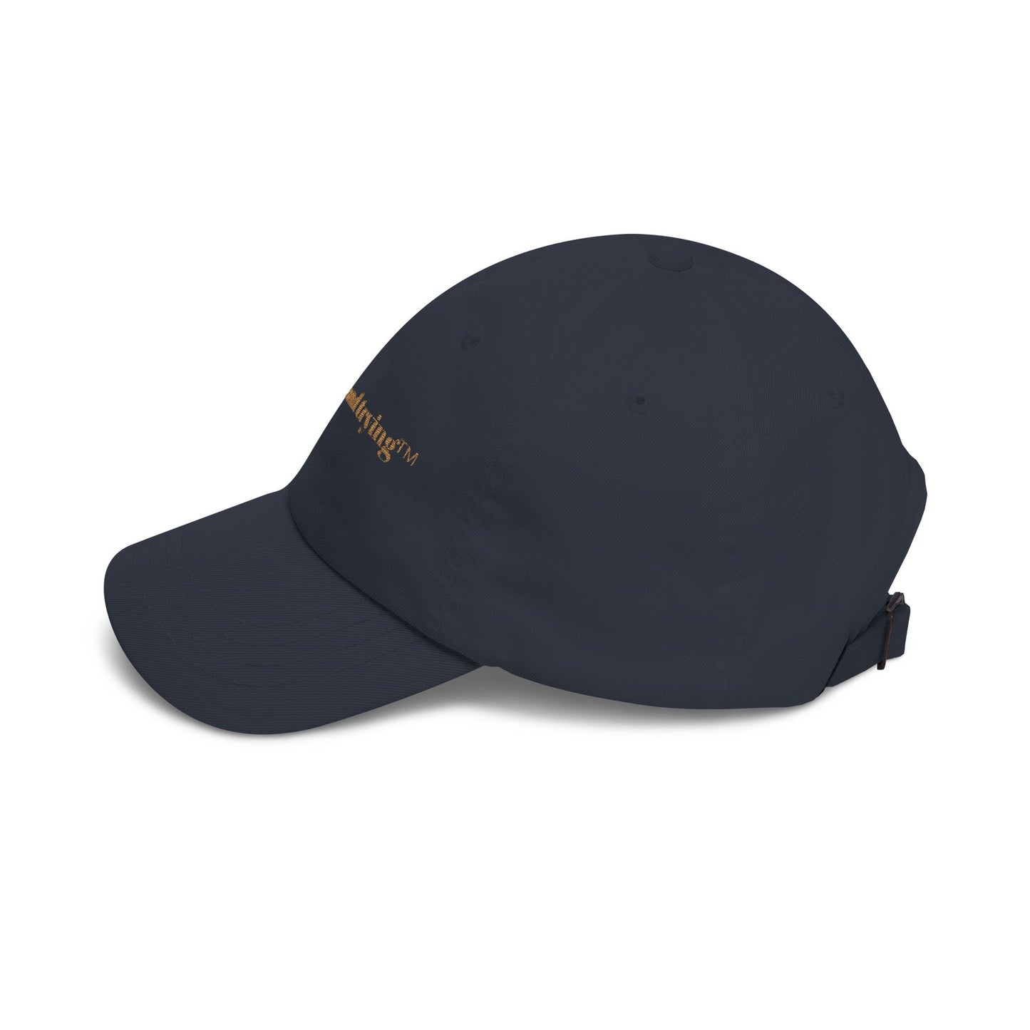Cap — "Human...and trying" Embroidered Casual Baseball Hat
